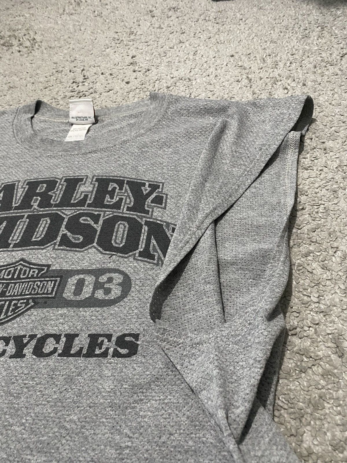 Harley Davidson × Vintage Harley Davidson of Eastgate XL tank top oversized baggy y2k Size US XL / EU 56 / 4 - 14 Thumbnail