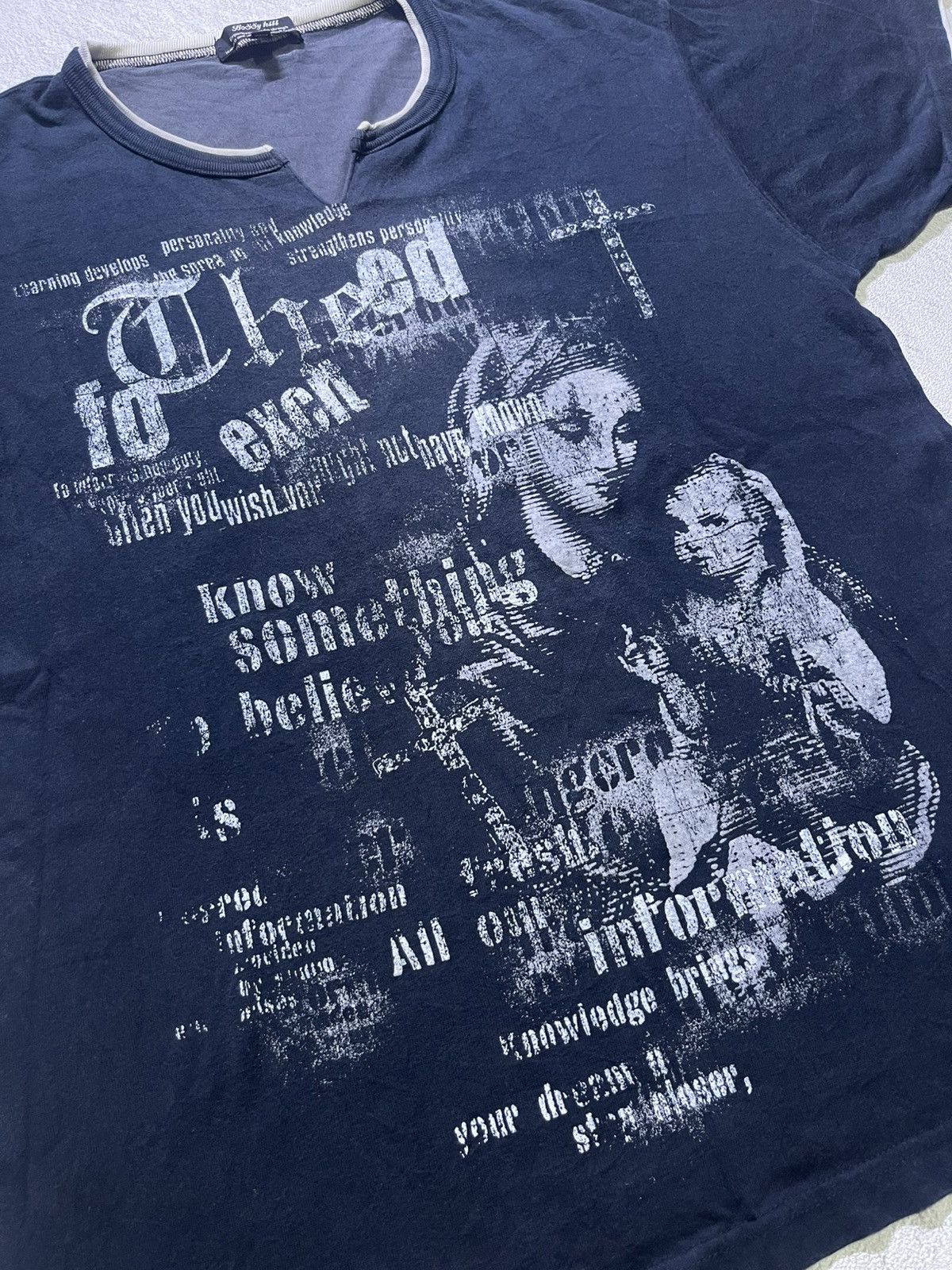 Japanese Brand Vintage Y2K BOSSY HILL short sleeve tshirt Size US M / EU 48-50 / 2 - 3 Thumbnail