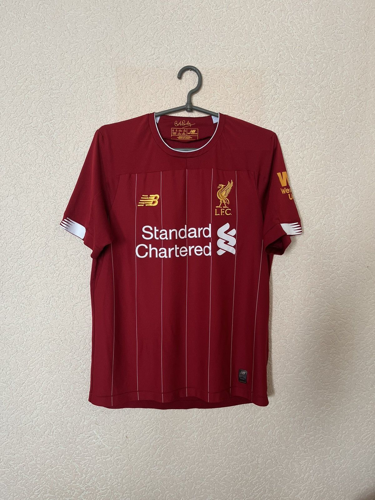 New Balance LIVERPOOL FC 2019/2020 HOME FOOTBALL RED JERSEY NEW BALANCE Size US S / EU 44-46 / 1 - 1 Thumbnail
