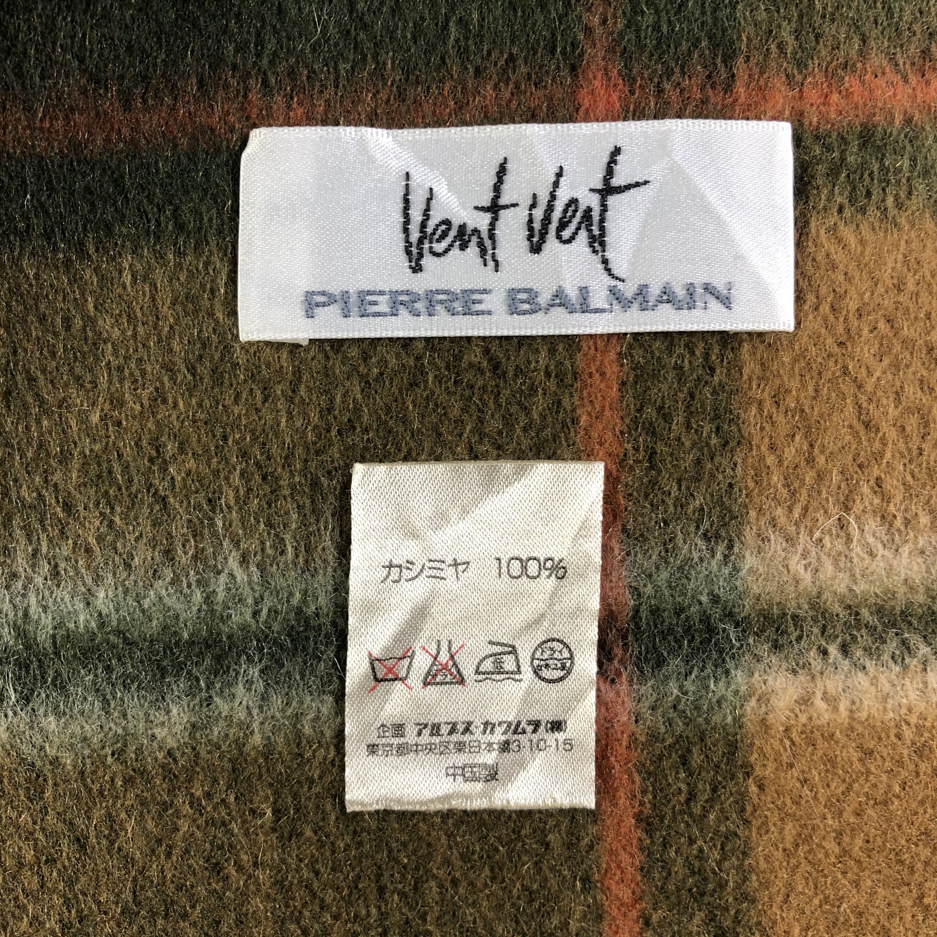 Pierre Balmain Pierre Balmain Cashmere Scarf / Muffler / Neckwear SS1498 Size ONE SIZE - 5 Thumbnail