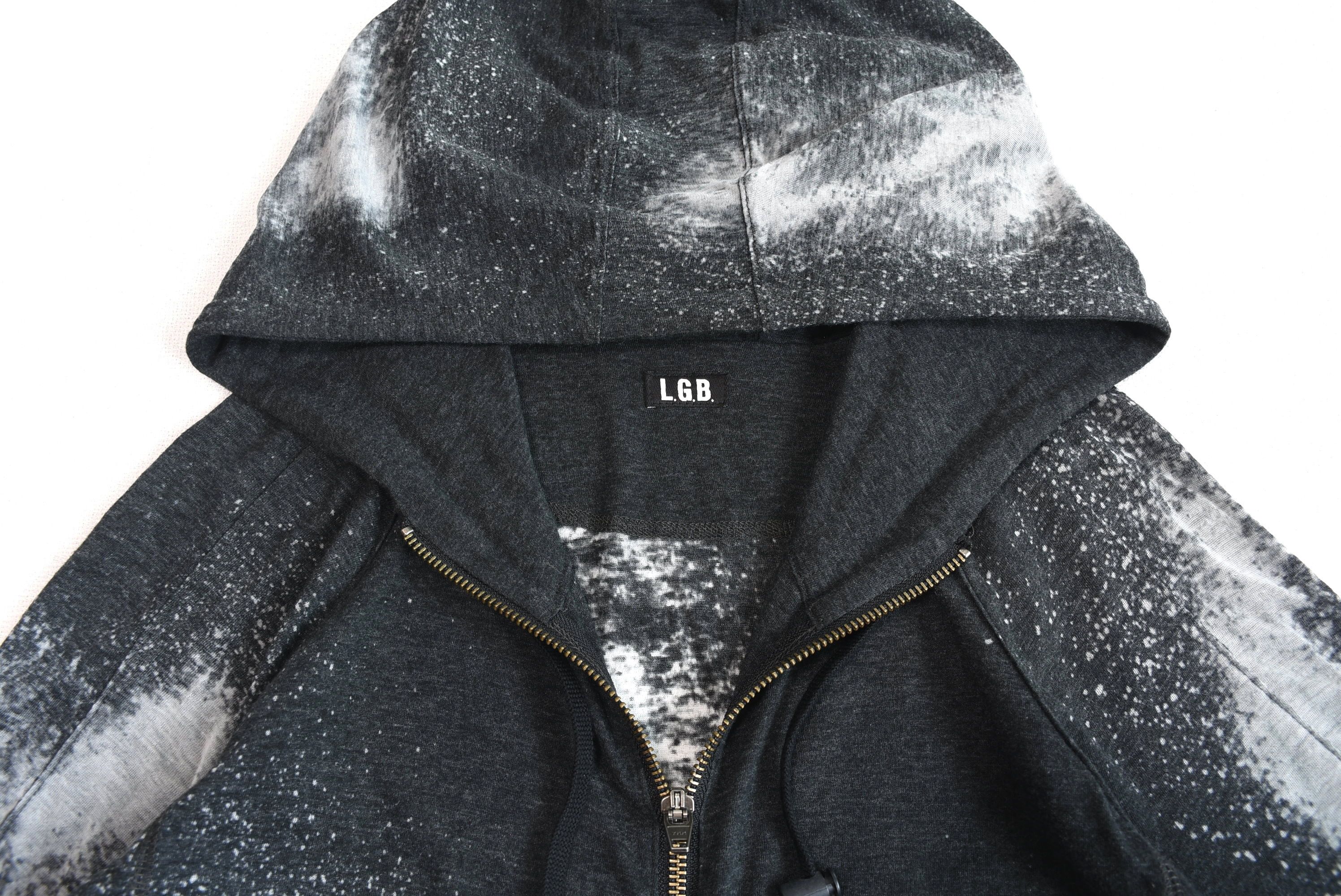 If Six Was Nine × KMRii × Le Grande Bleu (L.G.B.) Le Grande Bleu (L.G.B.) Gauze fabric zip hoodie Size US S / EU 44-46 / 1 - 2 Thumbnail