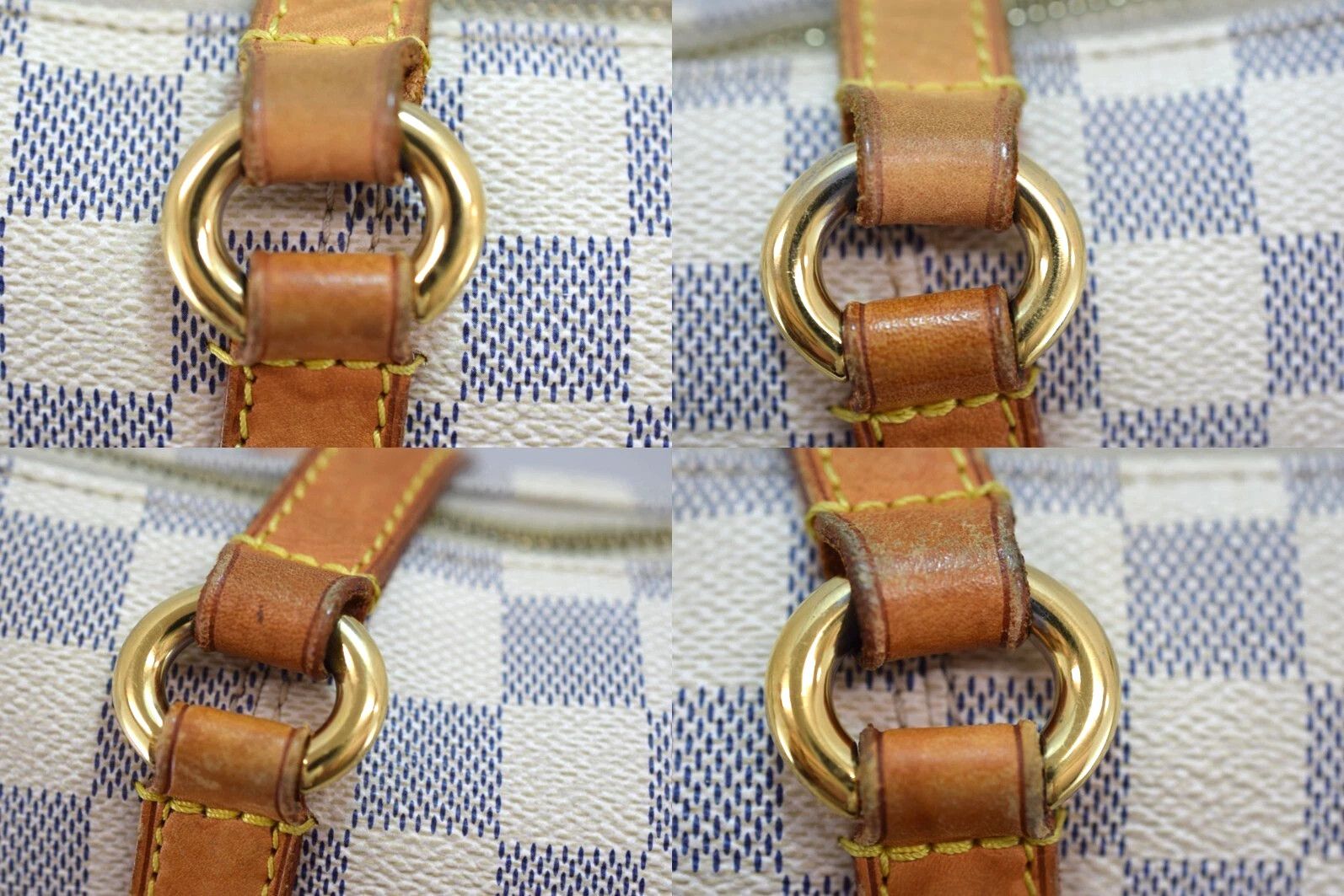 Louis Vuitton Auth Louis Vuitton Totally PM Tote Bag Azur Canvas N51261 Size ONE SIZE - 8 Thumbnail