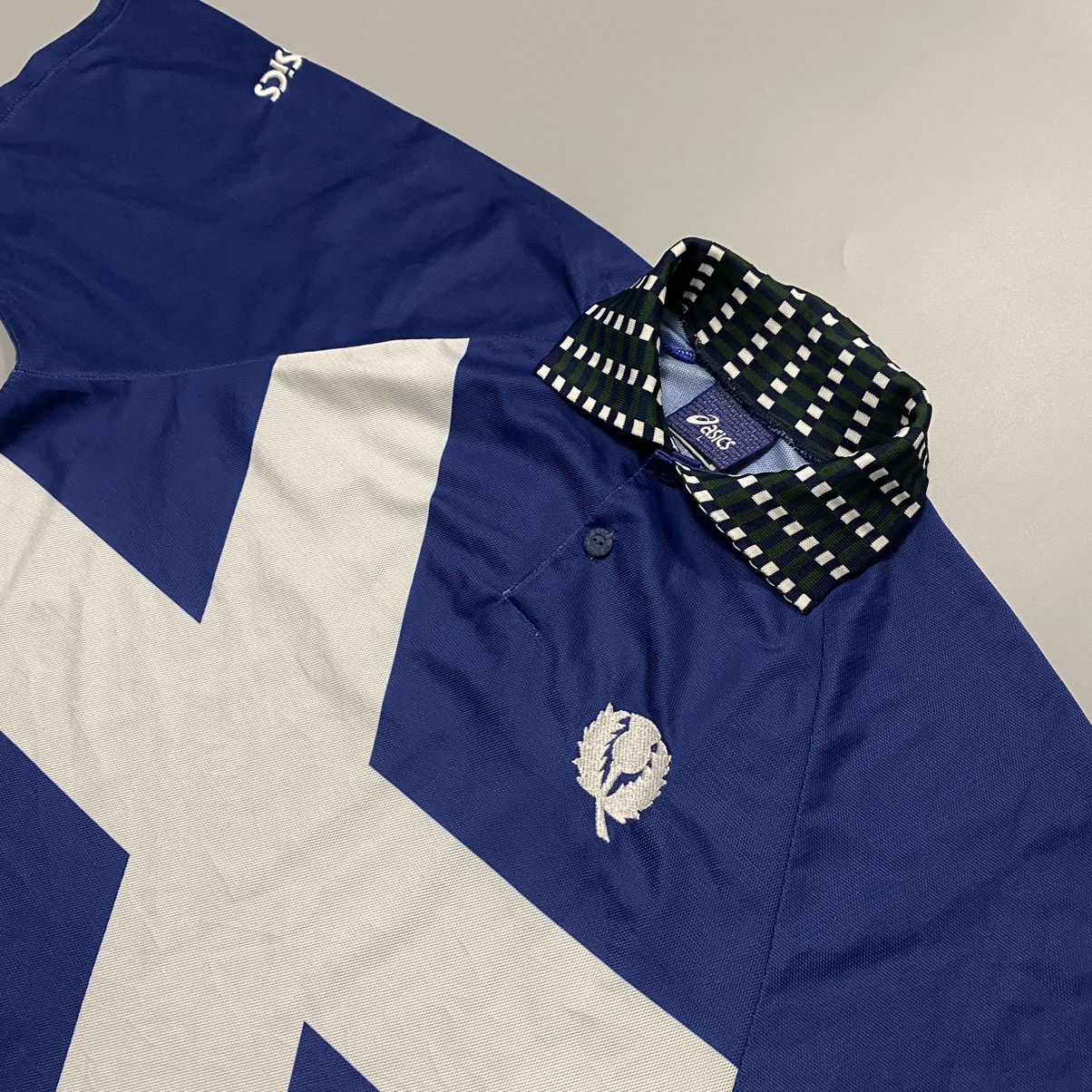 Asics Asics Scotland Team World Cup 1999 Cricket Vintage Jersey Size US L / EU 52-54 / 3 - 4 Thumbnail