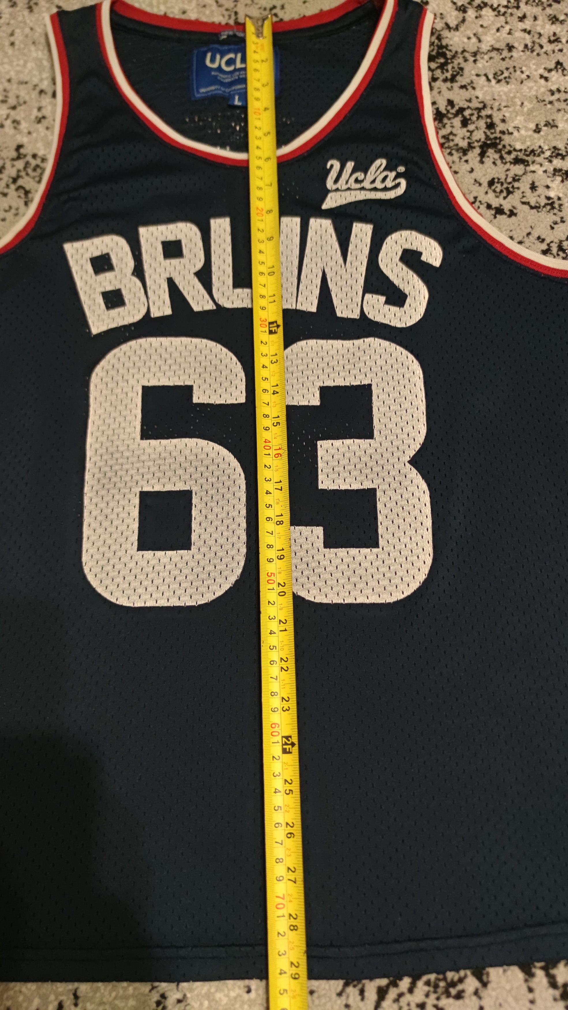 Other Vintage UCLA Bruins 63 Mesh Basketball Jersey Size US L / EU 52-54 / 3 - 6 Thumbnail