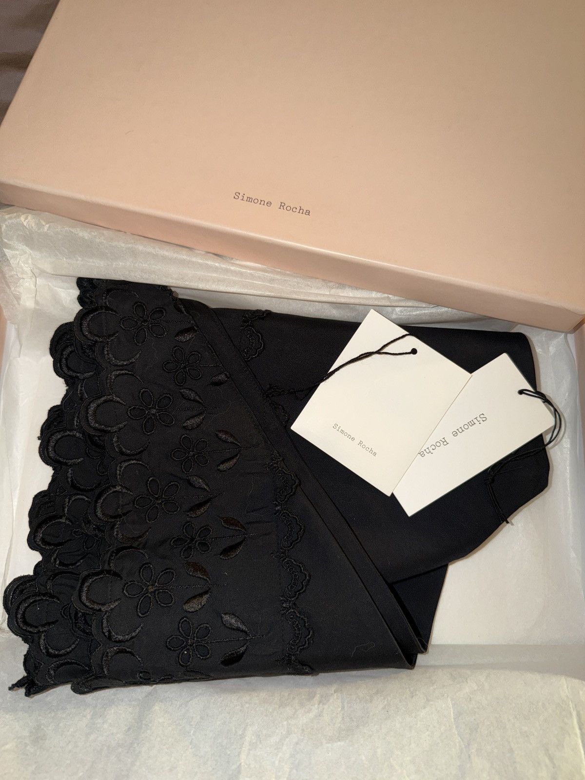 Simone Rocha Simone Rocha Black Pointed Collar SS2022 Size ONE SIZE - 5 Thumbnail