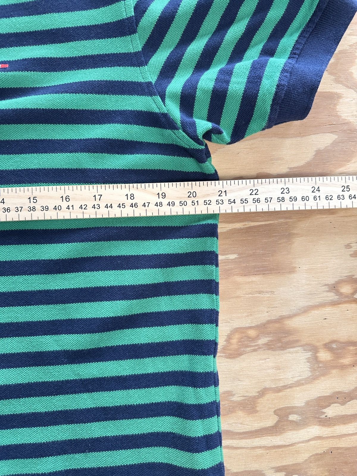 Tommy Hilfiger Tommy Hilfiger green and blue stripped short-sleeve polo. Size US M / EU 48-50 / 2 - 8 Thumbnail