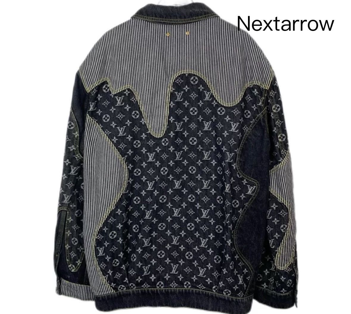Louis Vuitton Louis Vuitton Lv, Louis Vuitton deconstructive denim jacket Size US M / EU 48-50 / 2 - 2 Thumbnail