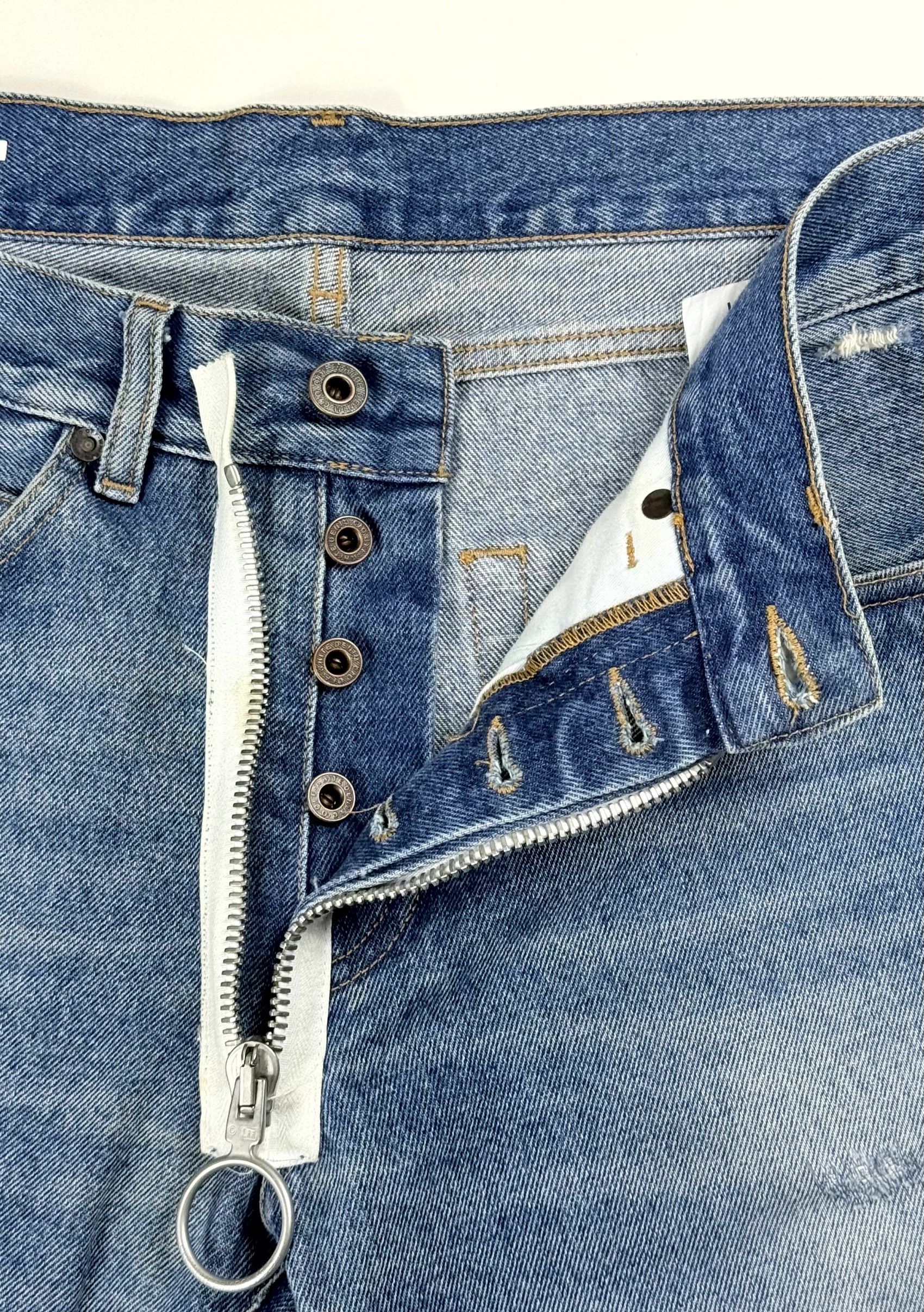 Off-White Off-White Diagonal Stripe Logo Slim Fit Jeans Size 31 Size US 31 - 11 Thumbnail