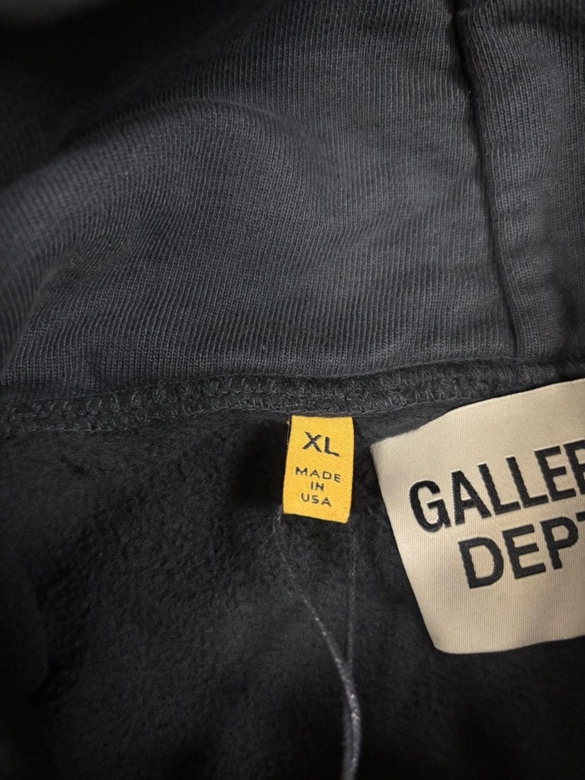 Gallery Dept. Gallery Dept Dept de la Gallery Hoodie, Black Size US XL / EU 56 / 4 - 7 Thumbnail