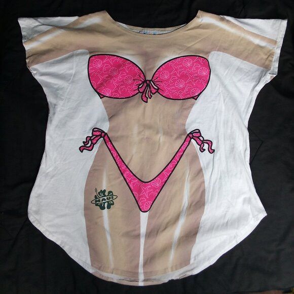 Other Vintage My Bikini Maui AOP Graphic T-Shirt Size ONE SIZE - 1 Thumbnail