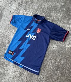 ARSENAL 1995/96 Away Football Shirt (XL) Soccer Jersey NIKE