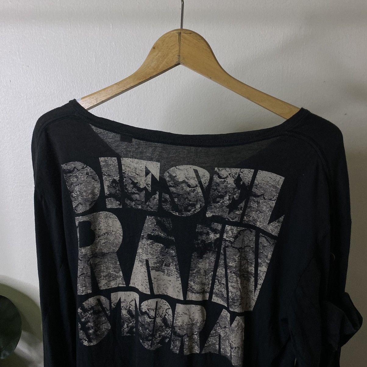 Diesel Black Gold Y2K Diesel Rain Storm Streetwear LS Tee Size US L / EU 52-54 / 3 - 2 Thumbnail