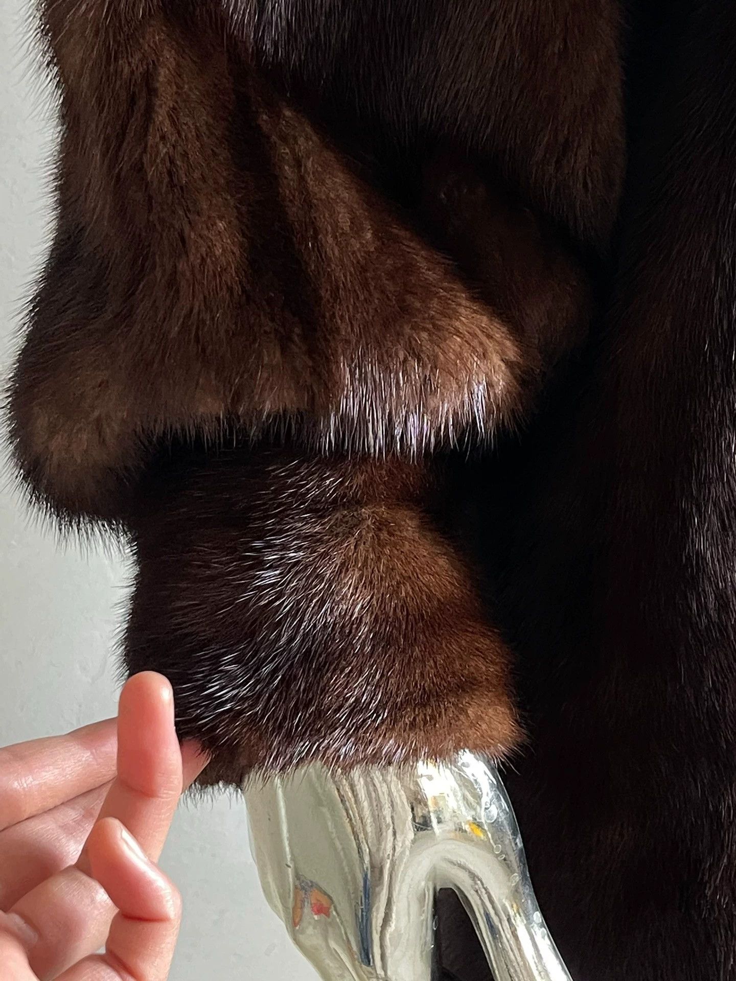 Other Tokyo Vintage Genuine Fur Oversize Retro Coat Size ONE SIZE - 4 Thumbnail