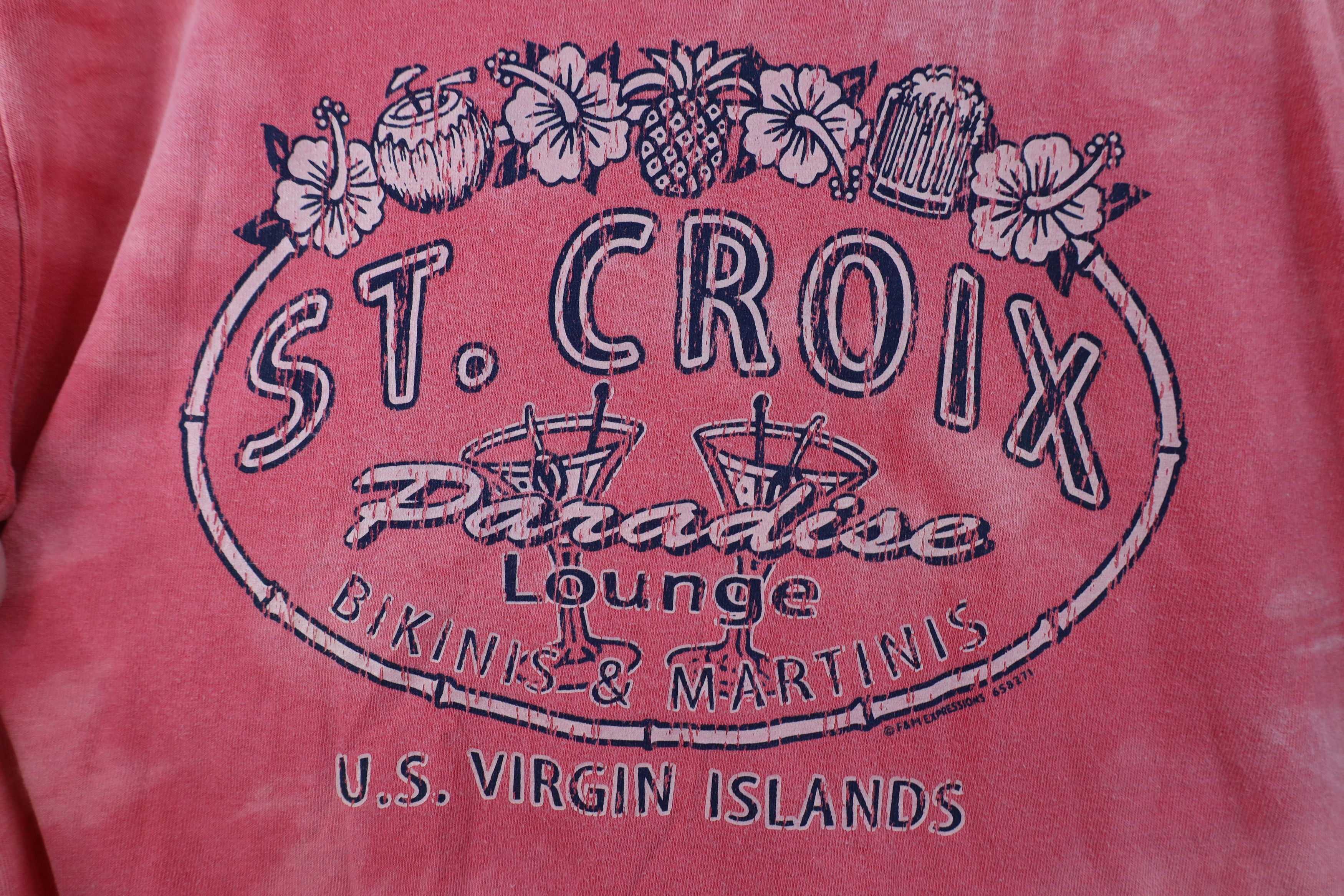 Vintage Vintage 90s Y2K Streetwear St Croix Virgin Islands T-Shirt Size US M / EU 48-50 / 2 - 4 Thumbnail