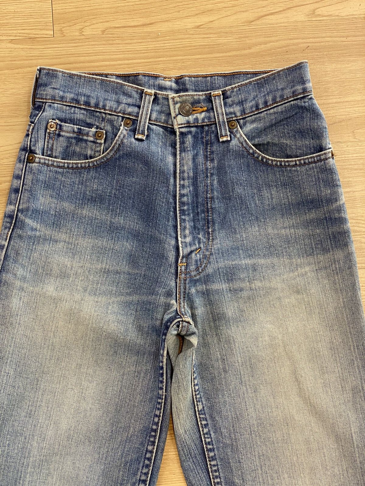 Levi's Vintage Clothing Levi’s Vintage Faded Straight Cut Denim Jeans Size US 26 / EU 42 - 2 Thumbnail