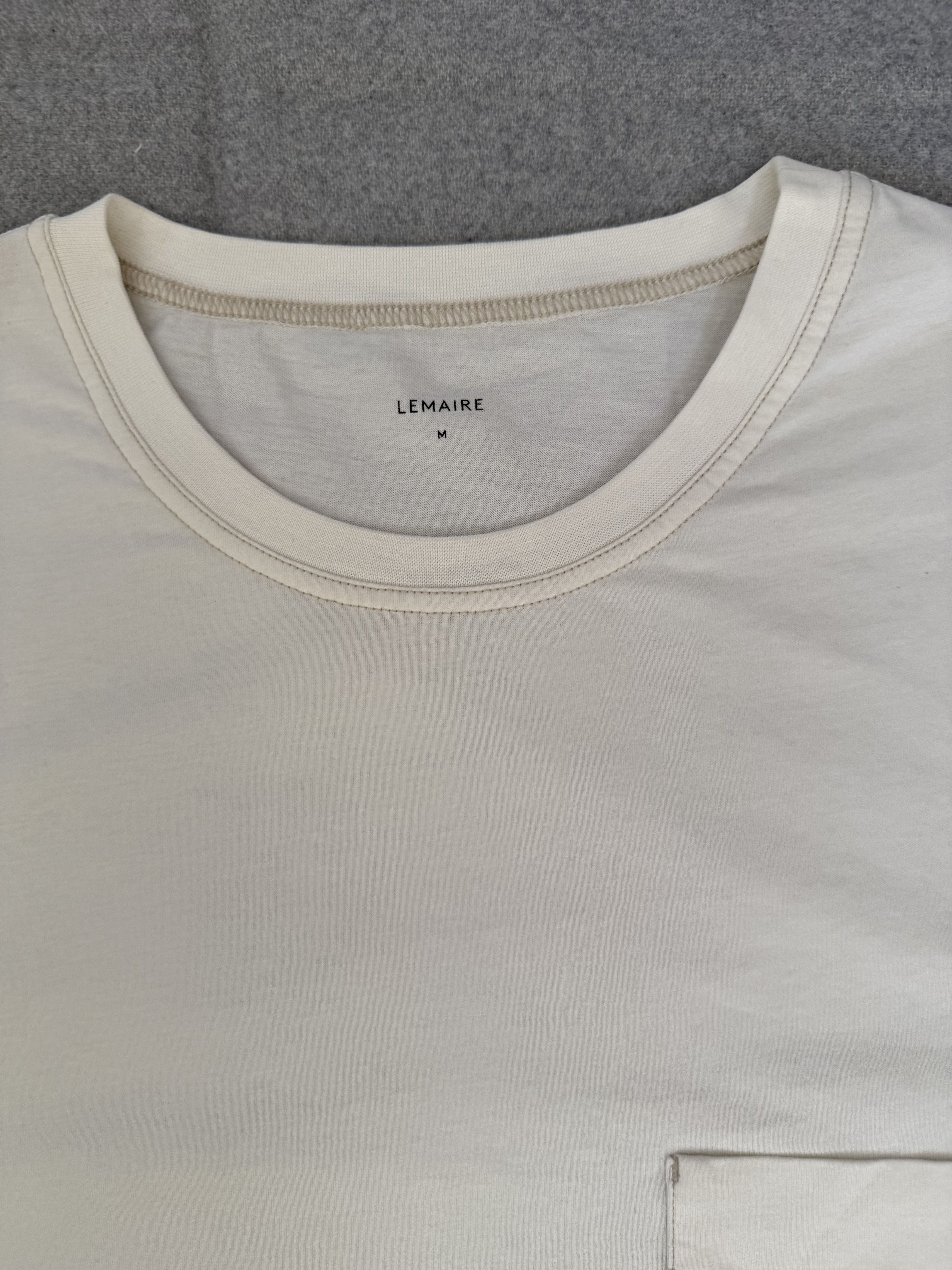 Lemaire Patch pocket T-shirt Size US M / EU 48-50 / 2 - 2 Thumbnail