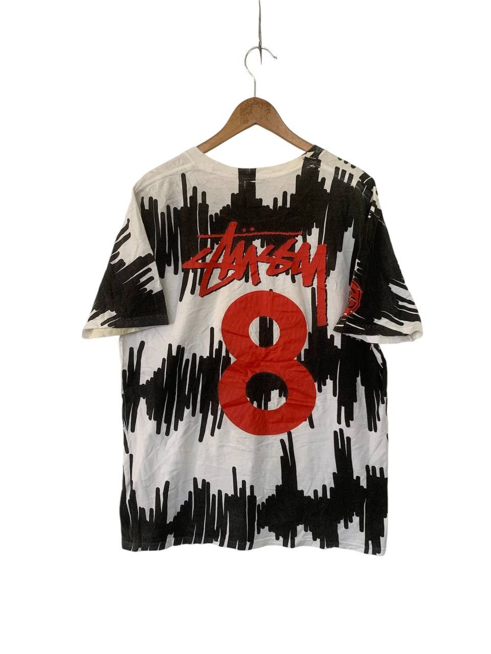 Stussy Rare Stussy Abstract Design Number 8 Oversize Large Size US L / EU 52-54 / 3 - 1 Thumbnail