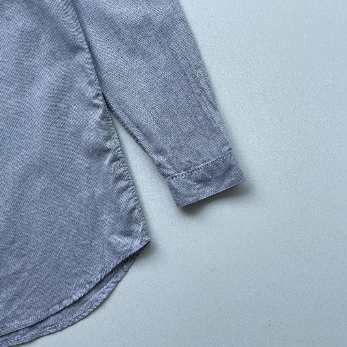 Folk Folk Pocket Relaxed Fit Lightweight Button Ups Shirt Blue Size US L / EU 52-54 / 3 - 4 Thumbnail