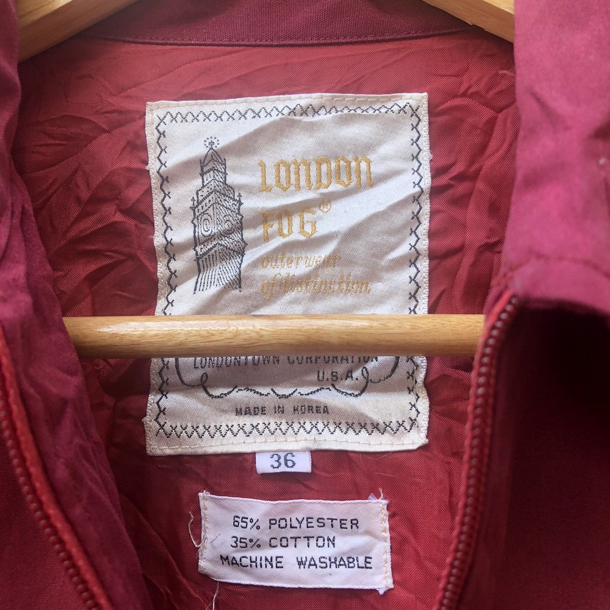 London Fog Vintage London Fog Scottish Harington Style Jacket Size US M / EU 48-50 / 2 - 5 Thumbnail