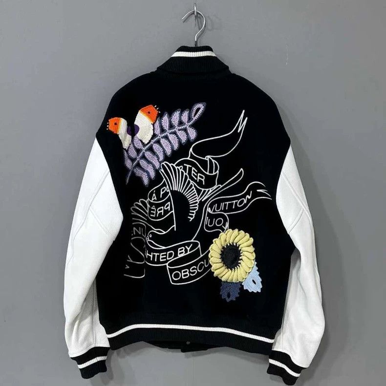 Louis Vuitton Louis Vuitton Floral monogram logo baseball jacket Size US M / EU 48-50 / 2 - 3 Thumbnail