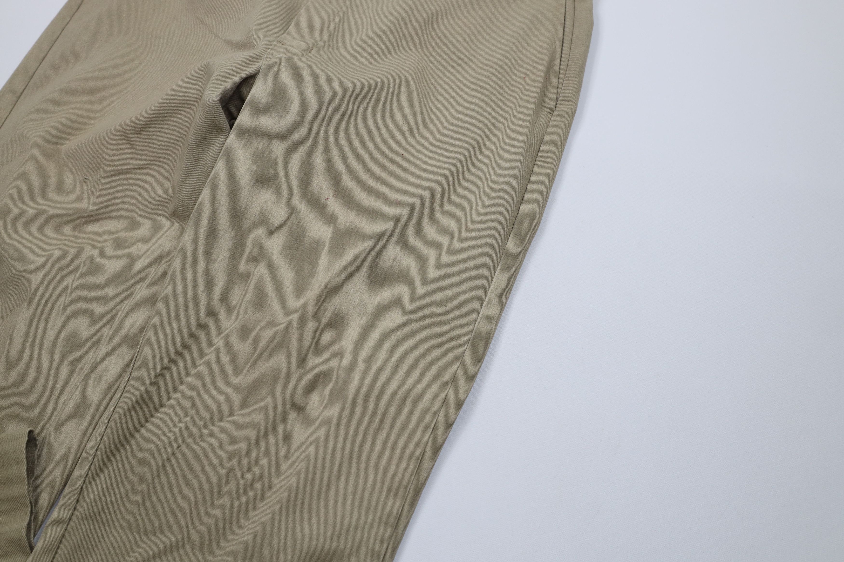 Dickies Vintage Y2K Dickies Spell Out Workwear Wide Leg Pants Beige Size US 40 / EU 56 - 6 Thumbnail