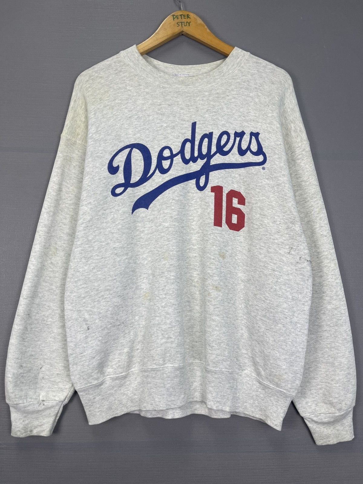 MLB Vintage 1995 MLB LA Dodgers Team Sweatshirt Size US L / EU 52-54 / 3 - 2 Thumbnail