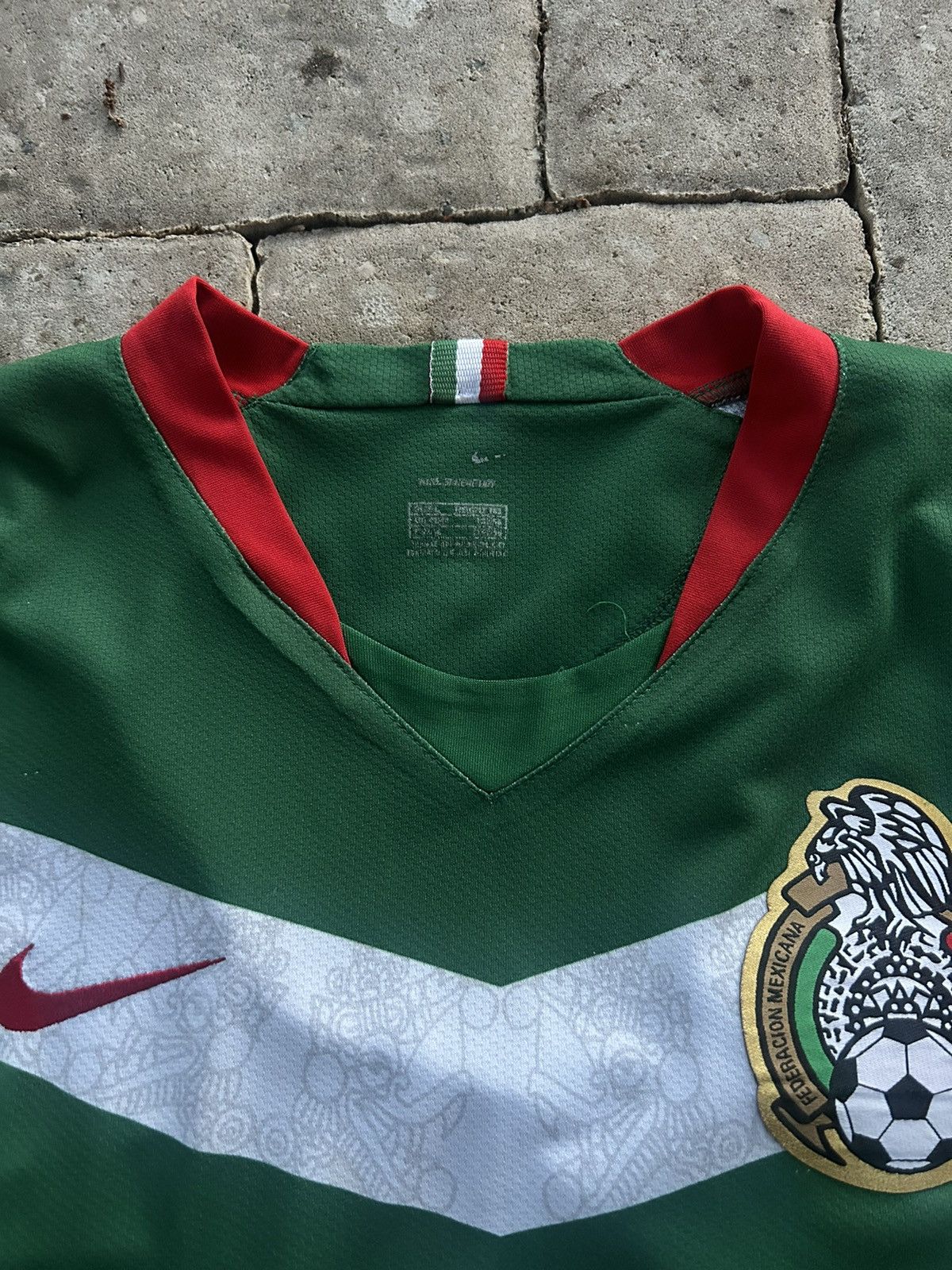 Nike 2006 Mexico Home Jersey Size US L / EU 52-54 / 3 - 6 Thumbnail
