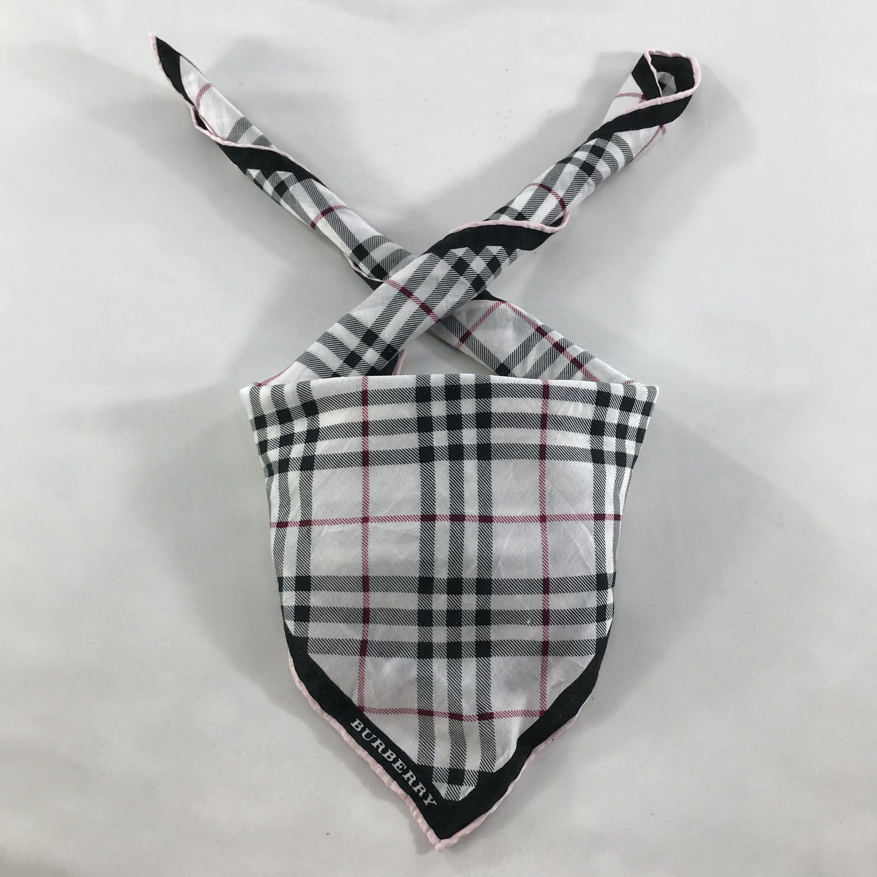 Burberry × Vintage Burberry Bandana / Handkerchief / Neckerchief - S1591 Size ONE SIZE - 3 Thumbnail