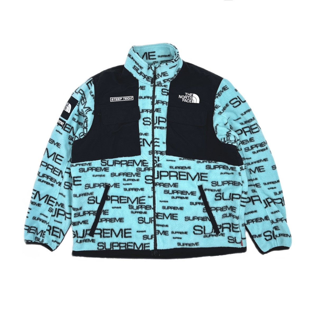 Supreme × The North Face Supreme x The North Face Steep Tech Fleece Jacket in teal Size US XL / EU 56 / 4 - 1 Thumbnail
