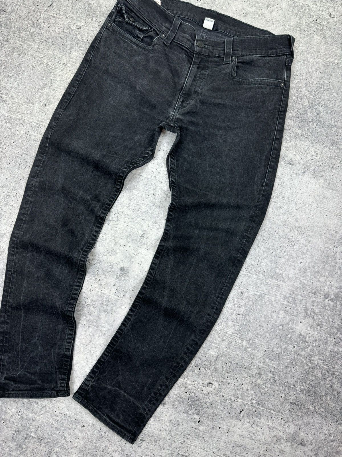 True Religion Vintage True Religion Rocco Black Stonewashed Denim Jeans 36 Size US 36 / EU 52 - 5 Thumbnail