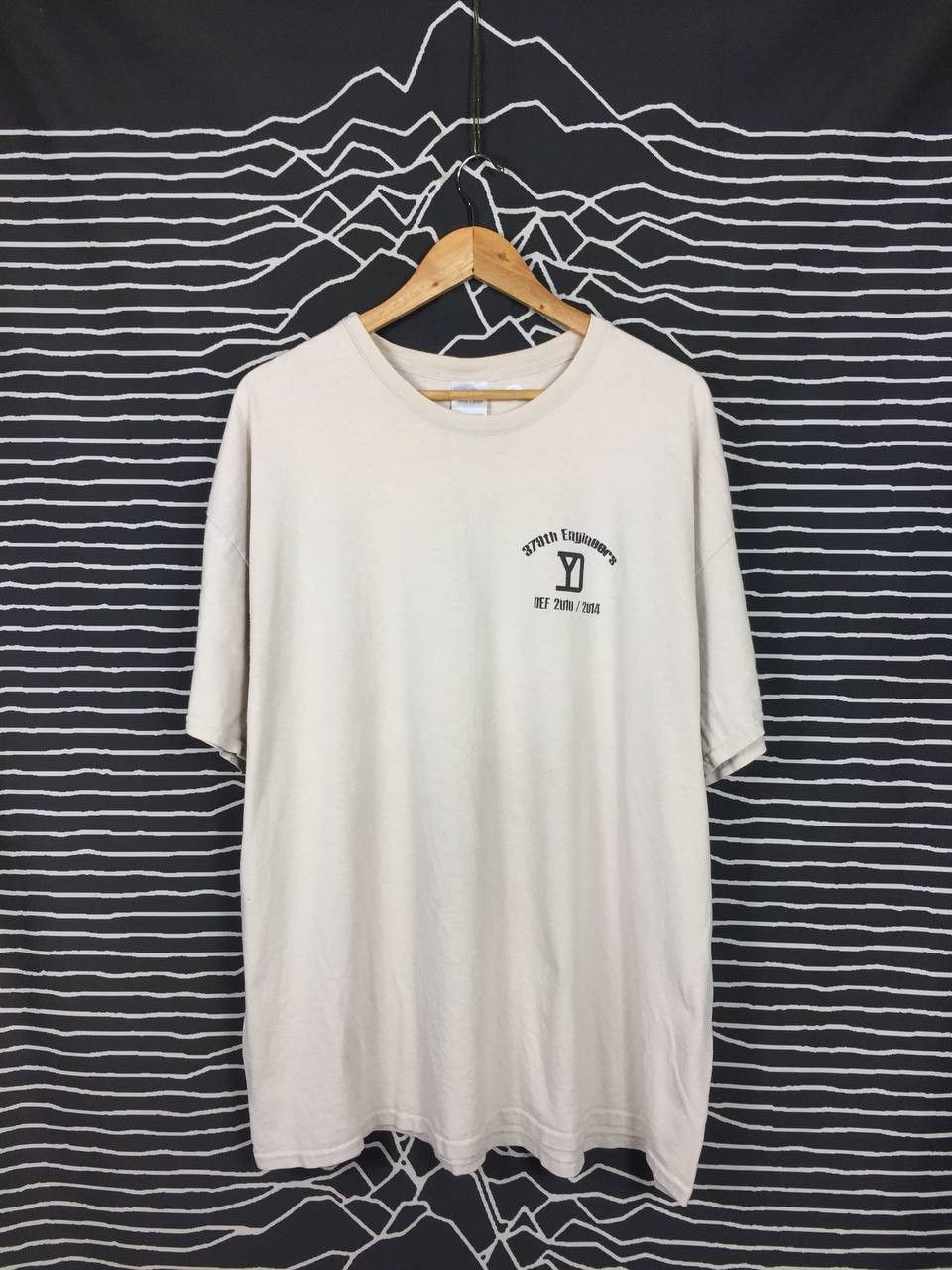 Gildan × Vintage 379th Engineers OEF 2010/2014 Back To Back Tee Size US XXL / EU 58 / 5 - 5 Thumbnail