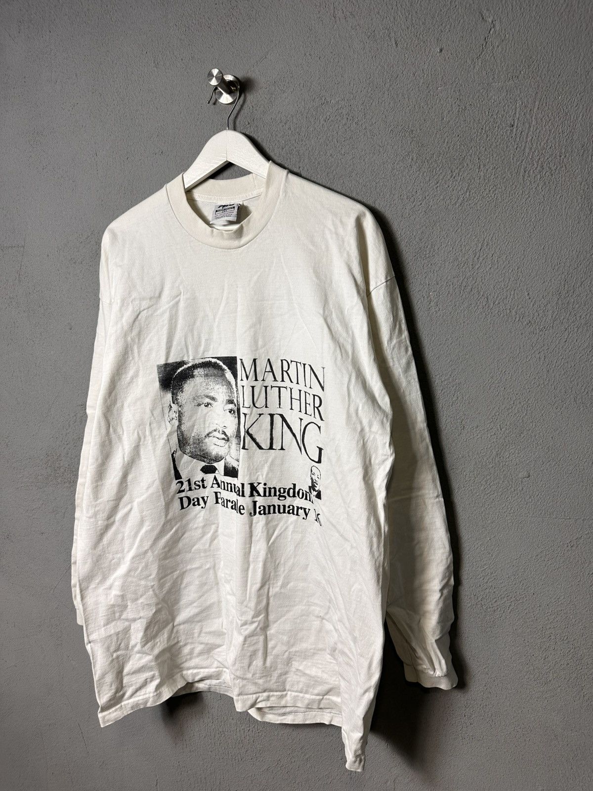 Vintage Martin Luther King Kingdom Day Parade 2006 Long Sleeve 2XT Size US XXL / EU 58 / 5 - 3 Thumbnail