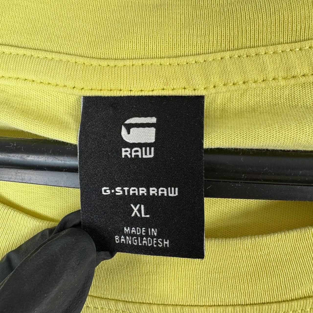 G-Star G-Star Raw Graphic T-Shirt Yellow Men Size XL Size US XL / EU 56 / 4 - 4 Thumbnail