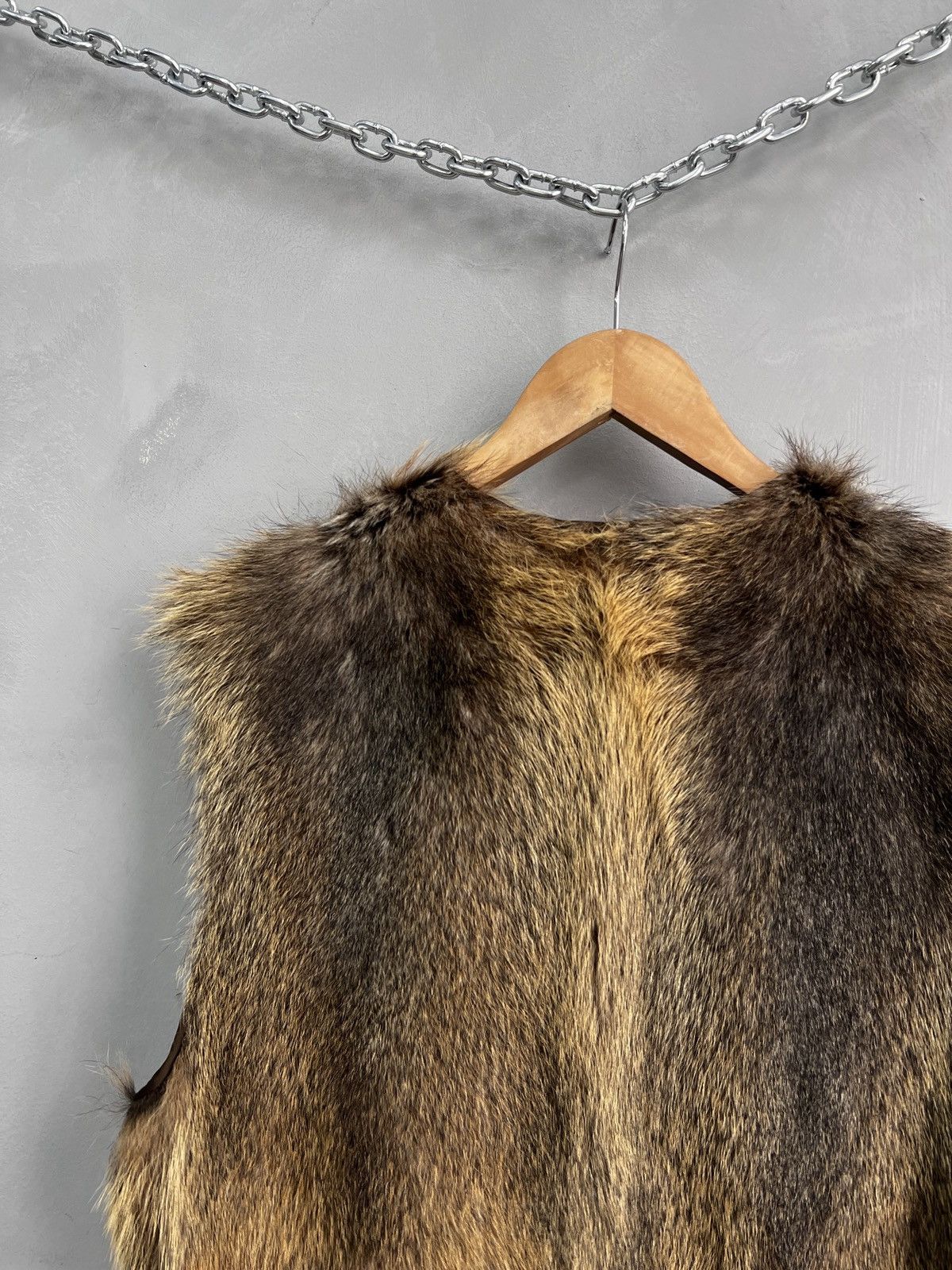 Hysteric Glamour Vintage legrandebleu style real fur fuzzy vest jacket Size US L / EU 52-54 / 3 - 9 Thumbnail