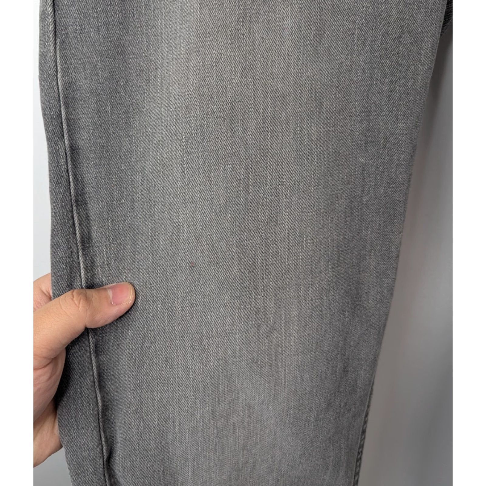 Banana Republic VINTAGE Banana Republic Jeans Denim 5-Pocket 100% Cotton Gray Gray Denim Straight Men’s Size 33X32 Size US 33 - 4 Thumbnail