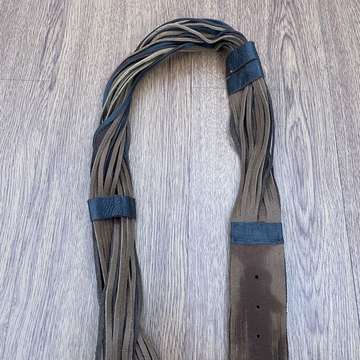 If Six Was Nine × Japanese Brand × Le Grande Bleu (L.G.B.) Brown vintage leather rope belt Size ONE SIZE - 3 Thumbnail