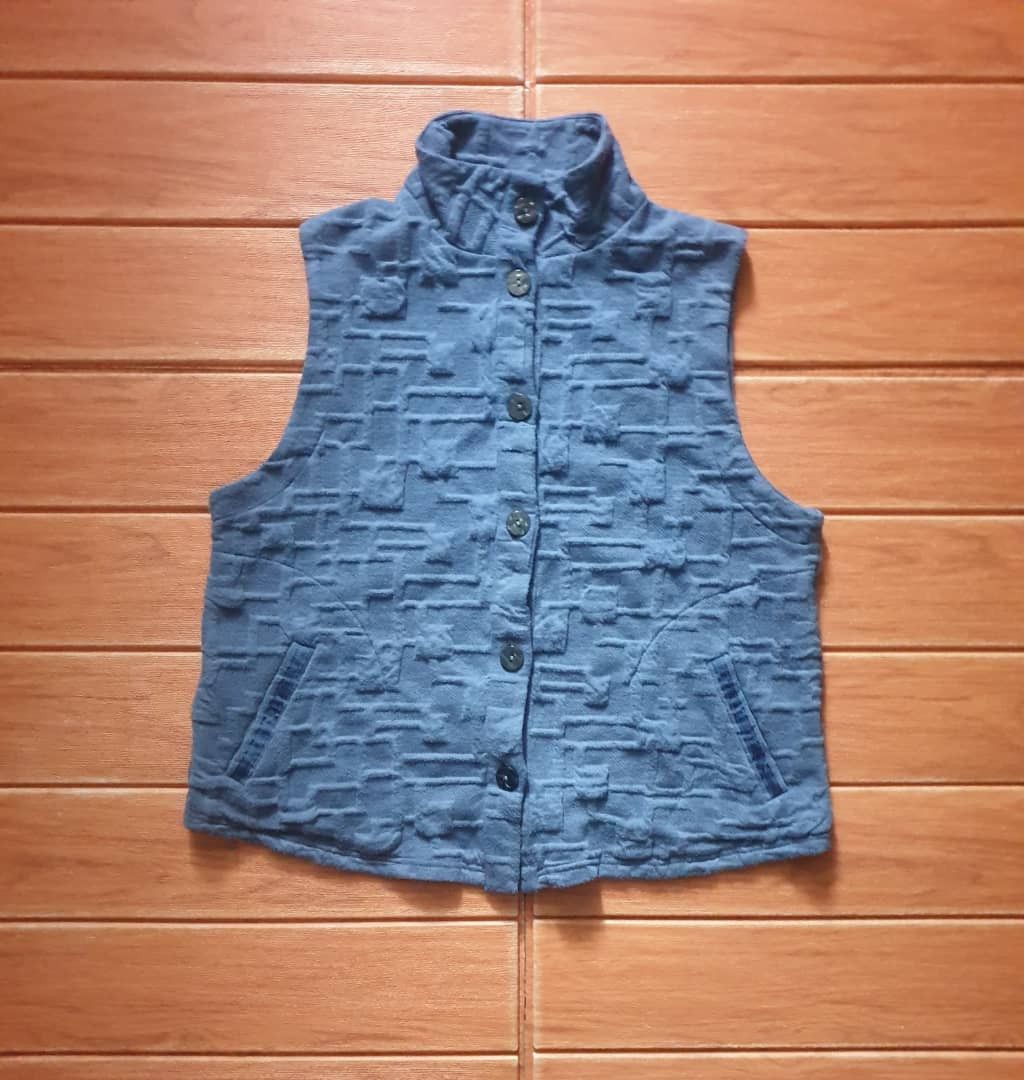 Japanese Brand Raycavic blue Colour harajuku Vest Size L / US 10 / IT 46 - 1 Thumbnail