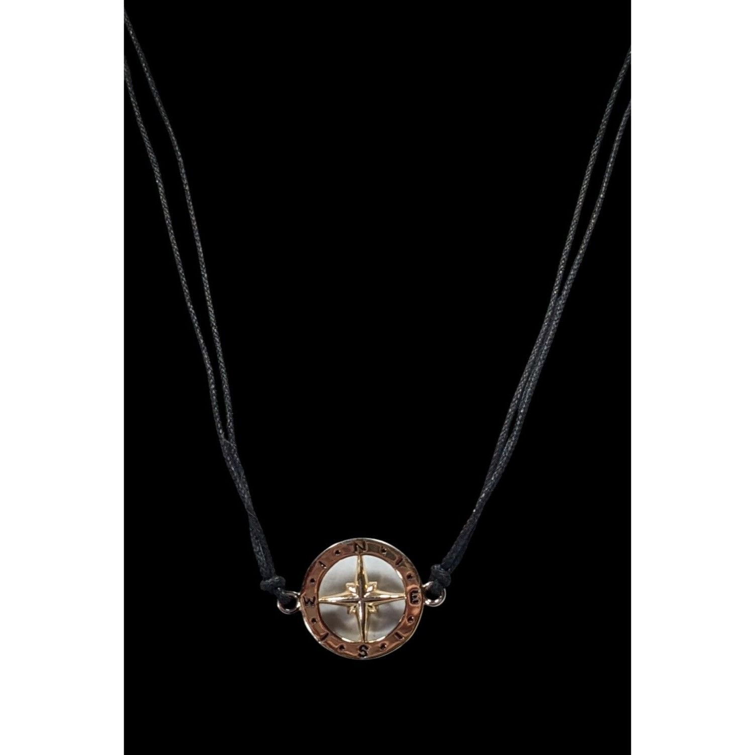 Other Adventurous Outdoor Themed Compass Pendant Necklace Size ONE SIZE - 2 Thumbnail