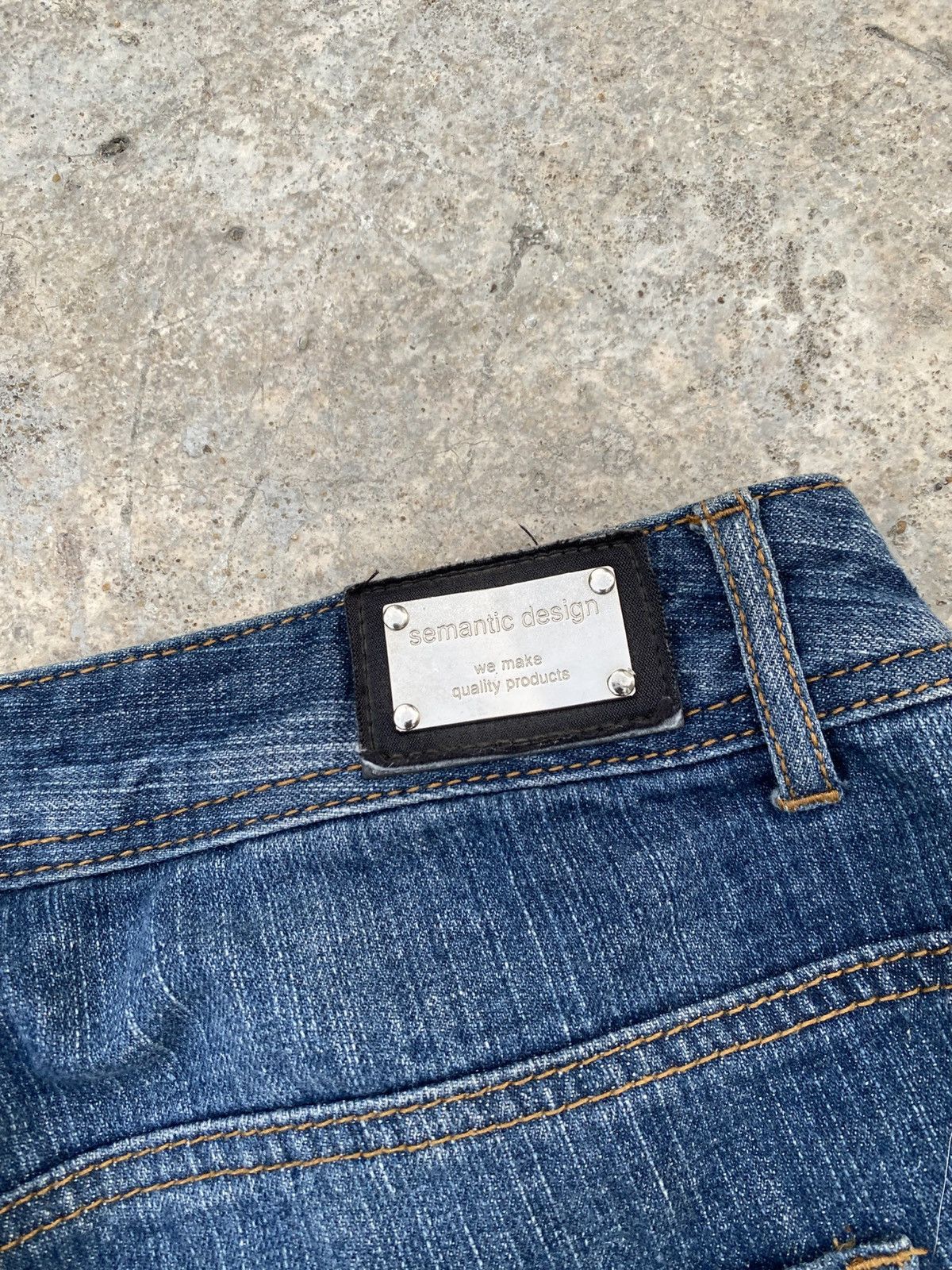 semanticdesign Semanticdesign Archive Distressed Pants Kmrii Ifsixwasnine Size US 32 / EU 48 - 6 Thumbnail