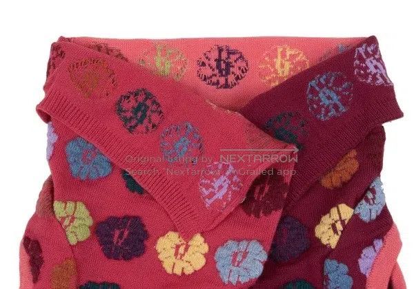 Comme des Garcons Comme Des Garcons size F Pink Vintage Floral Design Knit T Size S / US 4 / IT 40 - 5 Thumbnail