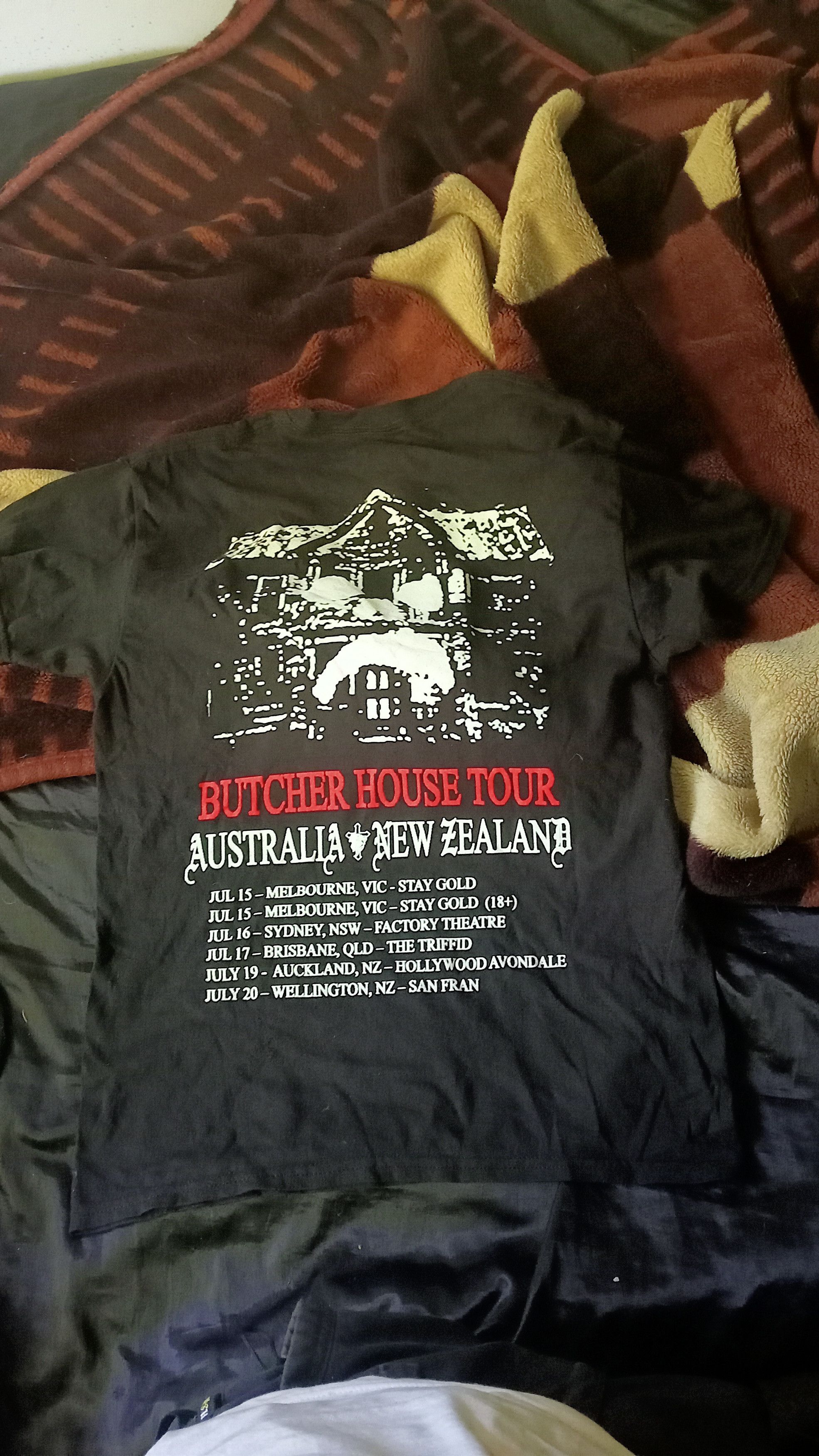 Band Tees I ❤️ HAUNTED MOUND NZ/AUS Size US M / EU 48-50 / 2 - 4 Thumbnail