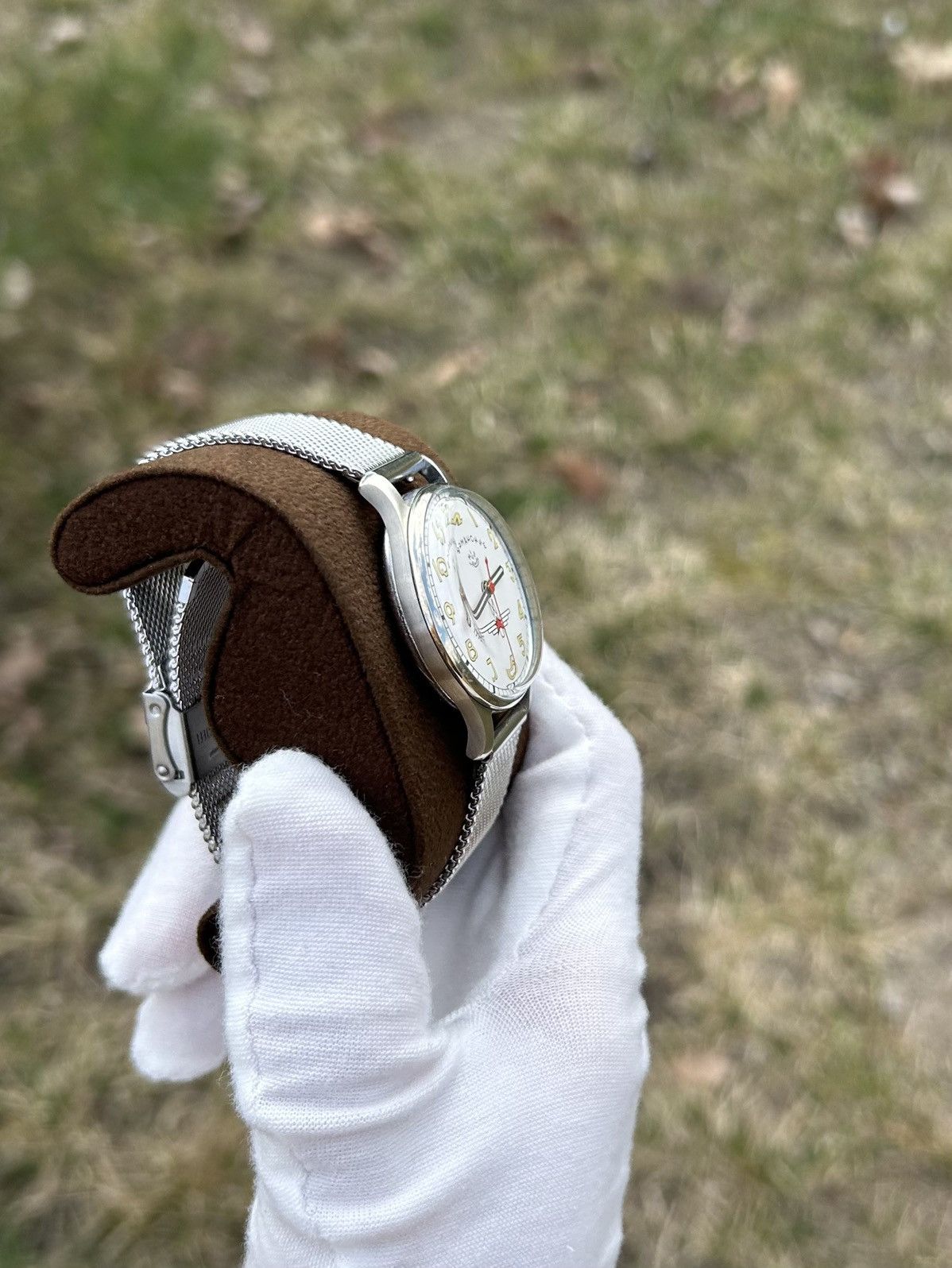 Vintage Vintage Watch Pobeda USSR Soviet Mechanical Retro 1970s Size ONE SIZE - 17 Thumbnail
