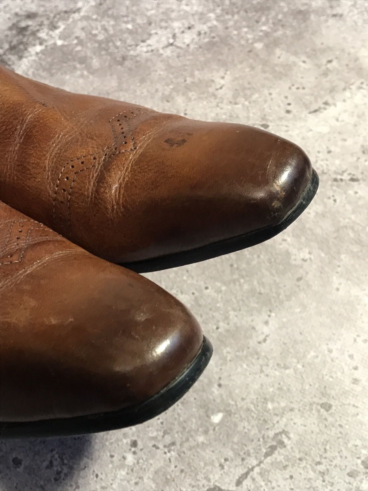 Giorgio Armani × Vintage Vintage Giorgio Armani Leather Boots – Classic Italian 9,5 Size US 9 / EU 42 - 3 Thumbnail