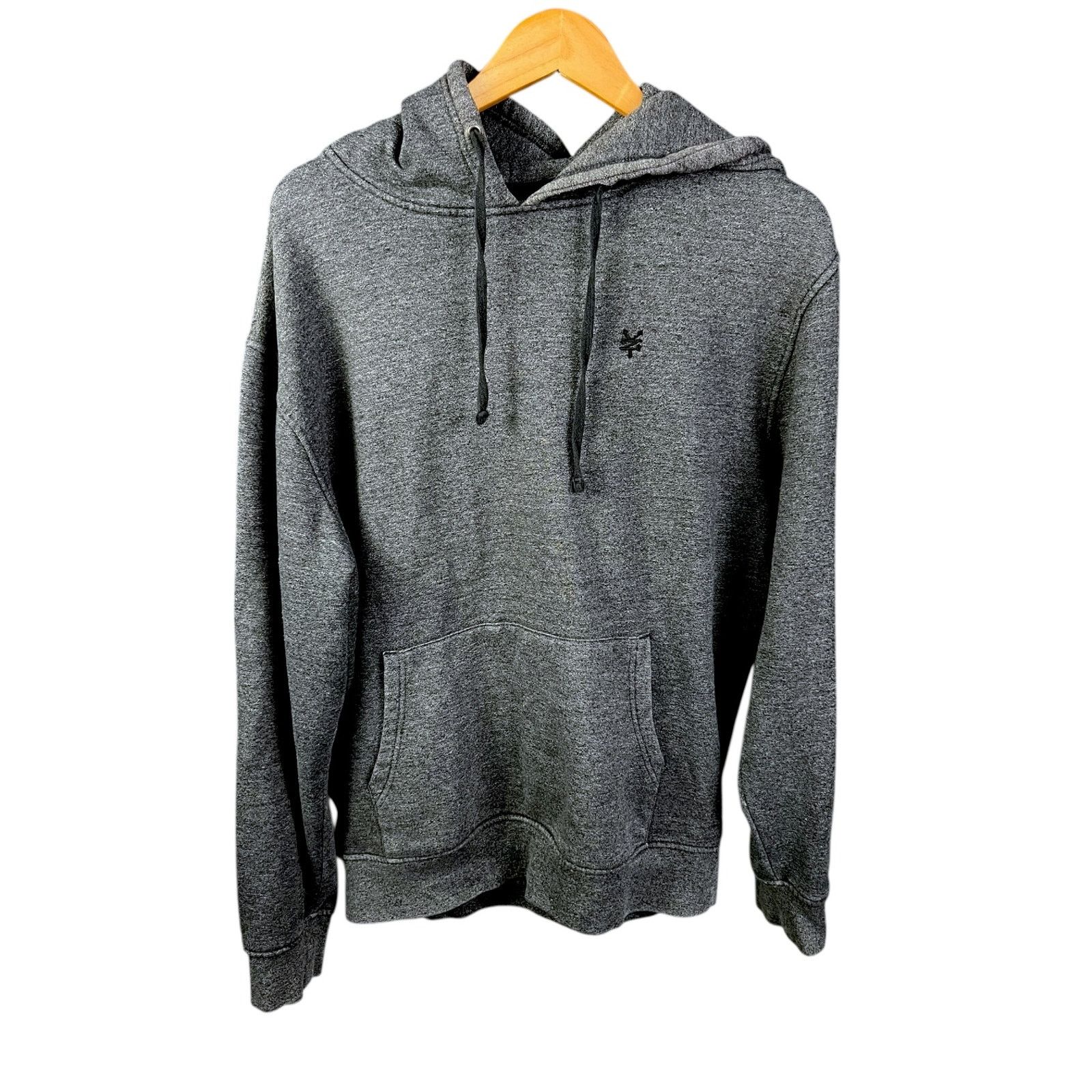 Zoo York Zoo York Men's XL Dark Gray Cotton Blend Logo Hoodie Skater Size US XL / EU 56 / 4 - 6 Thumbnail