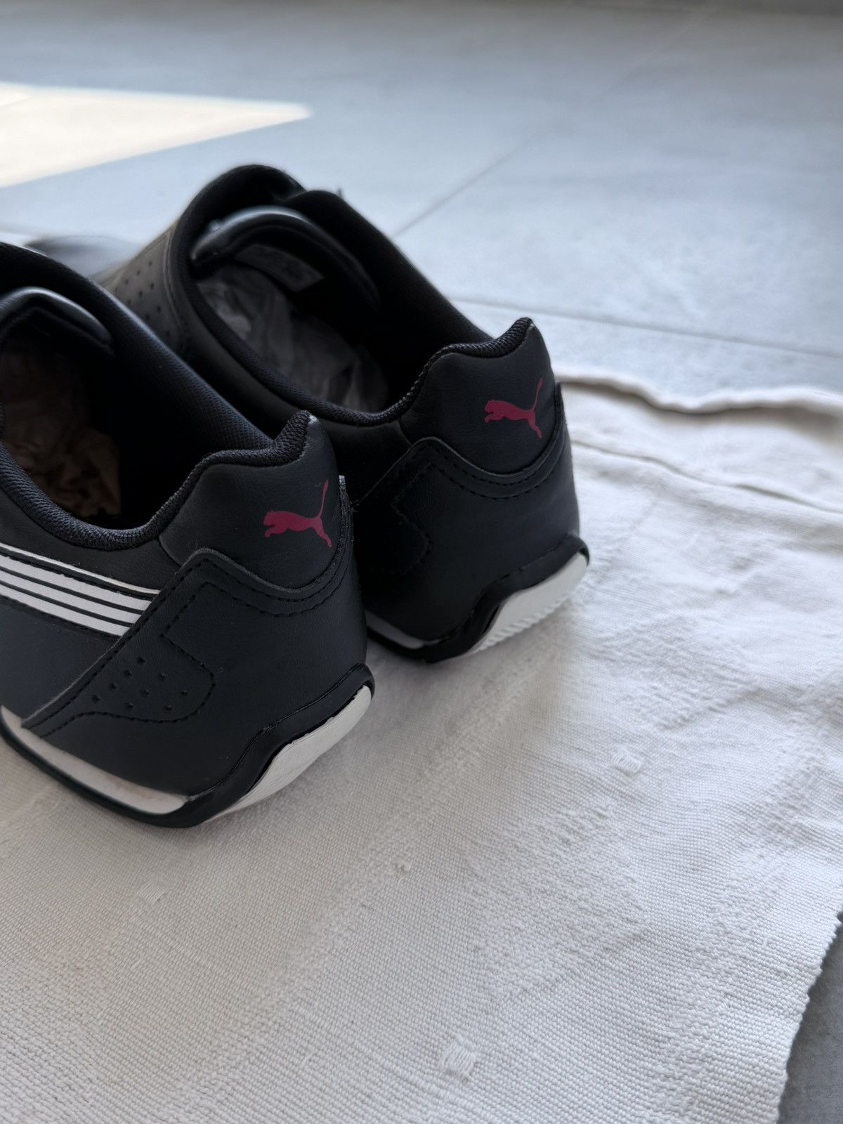 Puma Vintage 00s Puma Leather Sneakers Size US 9.5 / EU 42-43 - 6 Thumbnail