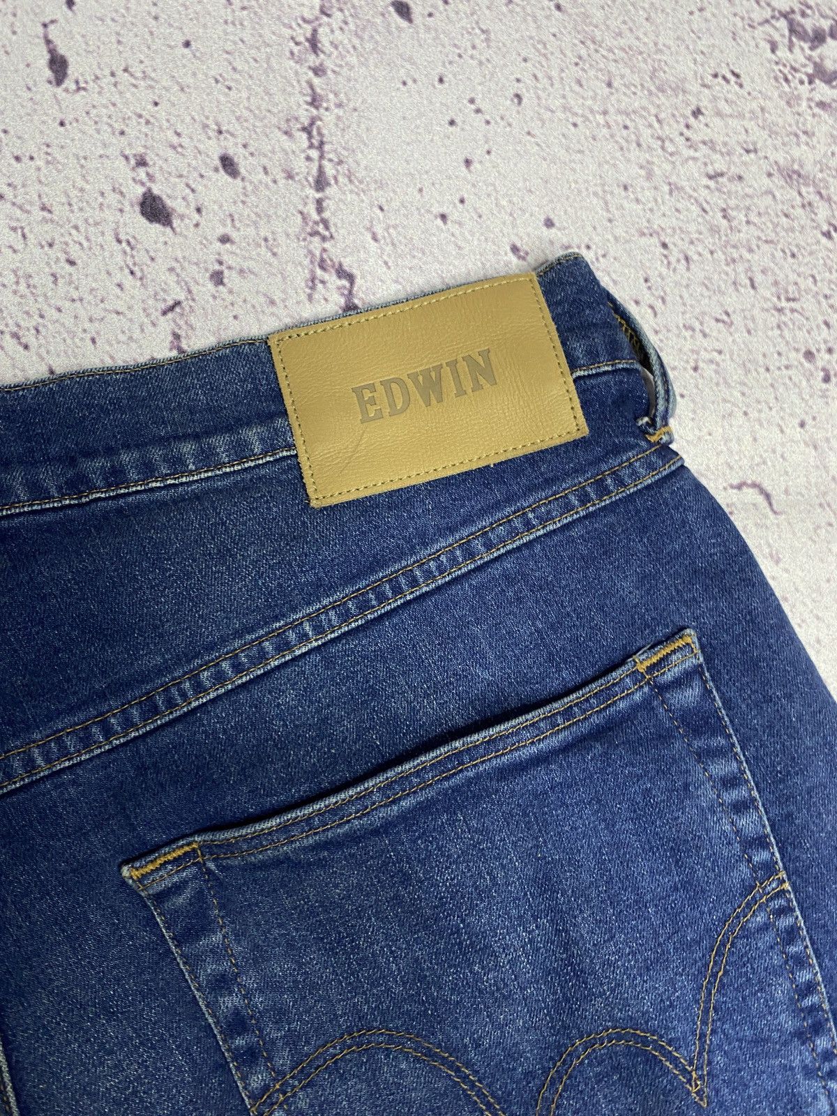 Edwin 🙋🏻‍♂️MENS vintage Edwin denim shorts streetwear Size US 34 / EU 50 - 6 Thumbnail