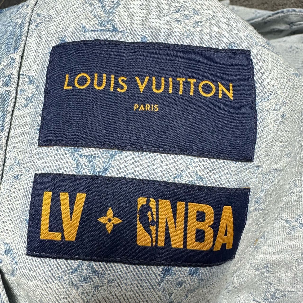 Louis Vuitton LOUIS VUITTON LV NBA Co-branded Old Flower Full Print Denim Size US L / EU 52-54 / 3 - 2 Thumbnail