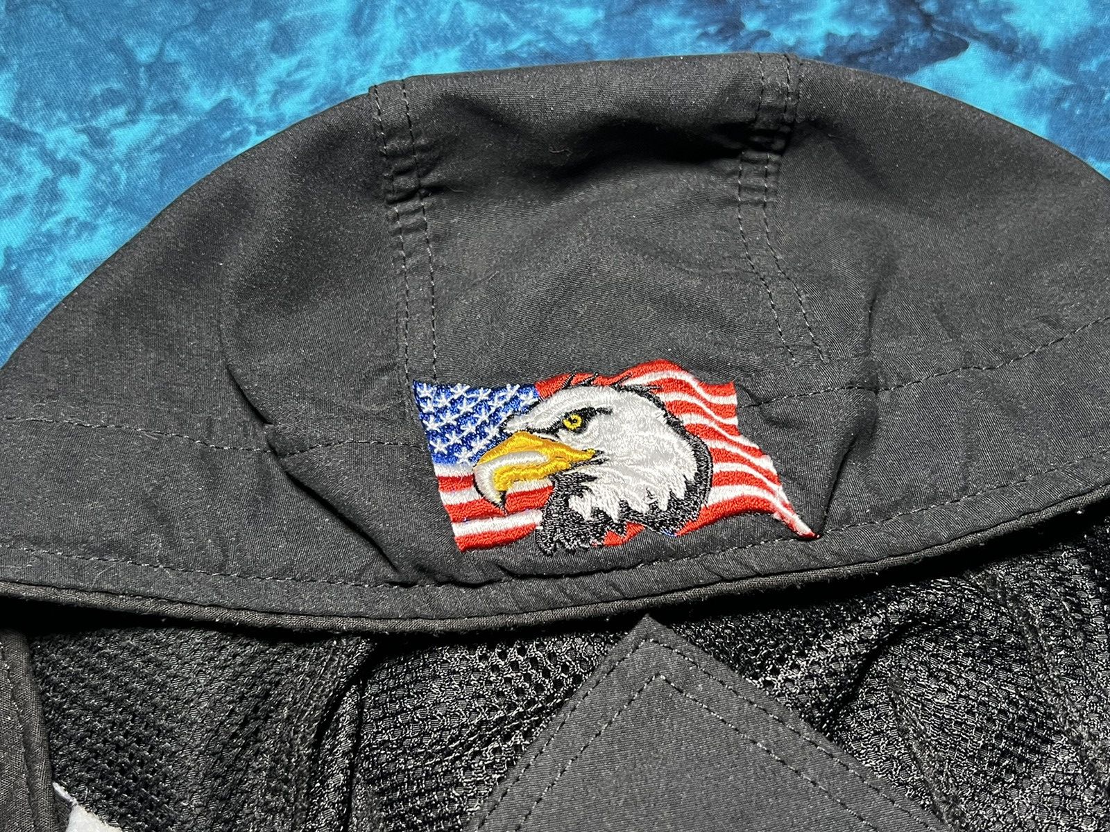Vintage Vintage Rap Bandana King Cap Swoosh USA American Eagle Y2K Size ONE SIZE - 4 Thumbnail