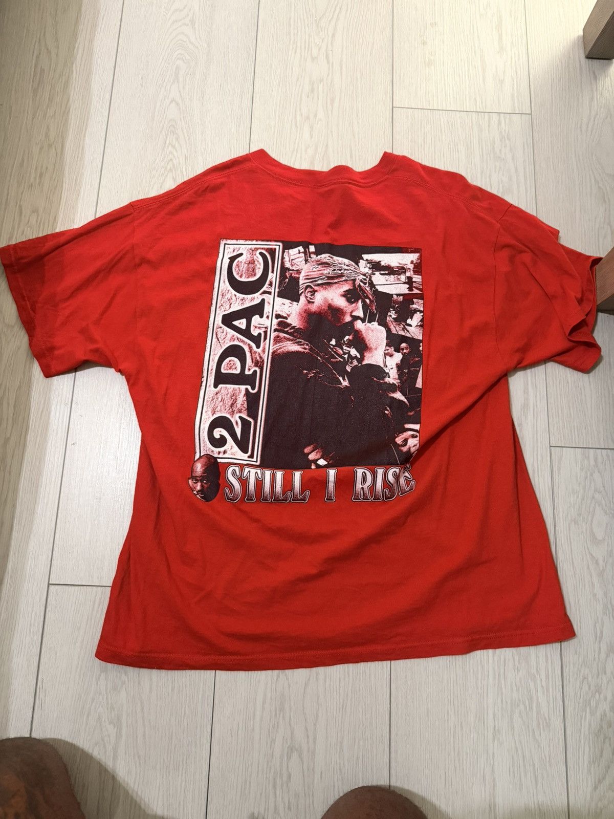 Vintage 2 pac rare vintage tee Size US XL / EU 56 / 4 - 2 Thumbnail