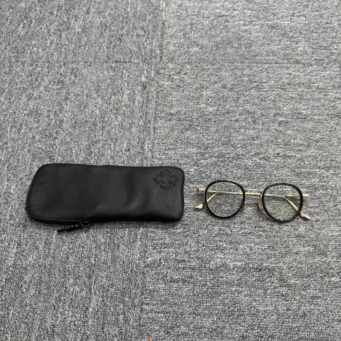 Chrome Hearts Chrome Hearts Gold Rim Glasses Size ONE SIZE - 1 Thumbnail